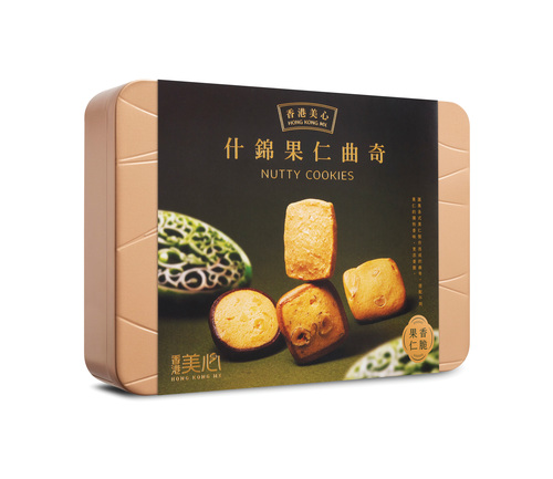 香港美心什锦果仁曲奇（28件）—— 醇香果仁 酥脆相融 礼享臻味