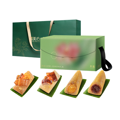 美心翠园大师粽—乾坤四味礼盒